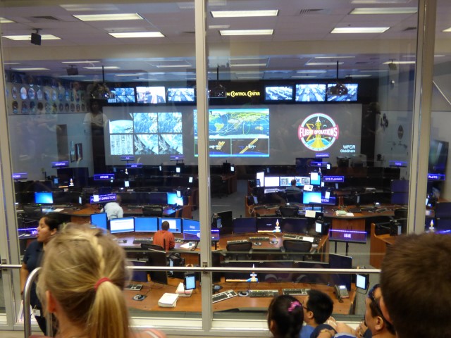 Mission Control at The Johnson Space Center, Houston, TX