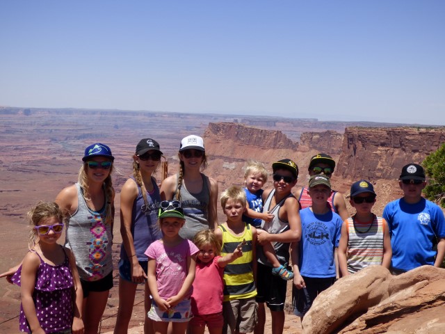 Cousins in Canyonland!