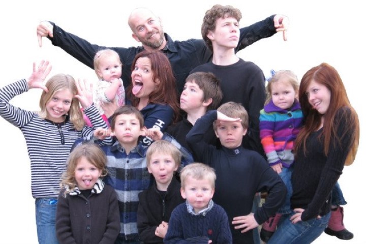 This was back when we had only 11 kids.