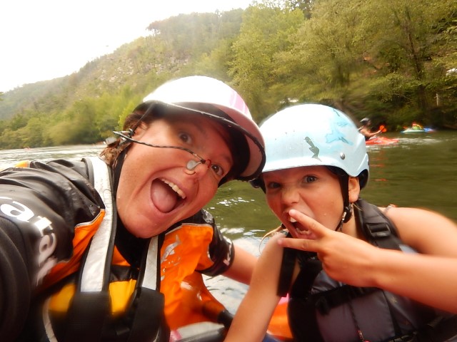 Me and My Mommy kayaking the Ocoee River together!