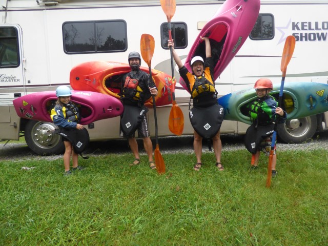 After playing in the Pigeon River hole  in TN!!