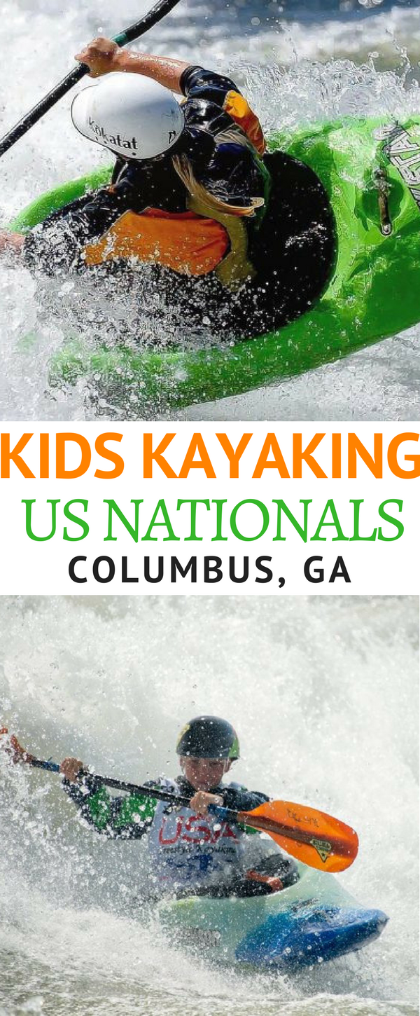Kids Kayaking in Columbus, GA!