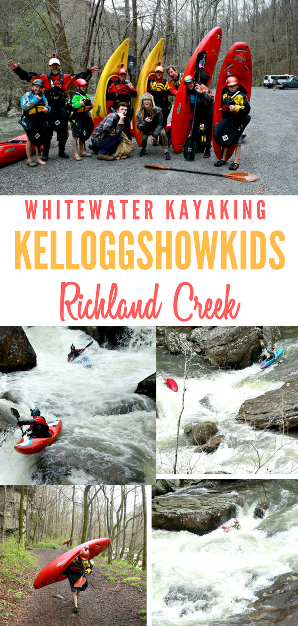 KelloggShowKids Whitewater Kayaking