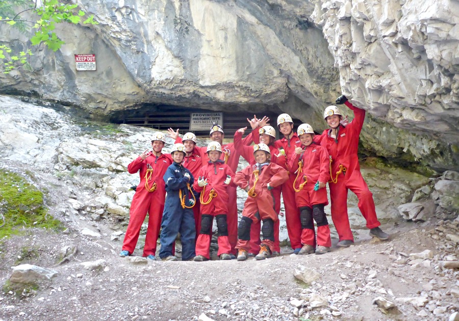 One of the top Things To Do In Canmore is caving!