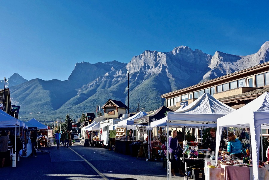 The Famer's Market is one of the top Things To Do In Banff.